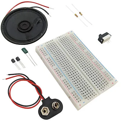 Lie Detector Electrical Engineering Kit With Circuit Diagram (No Soldering) • £14.45