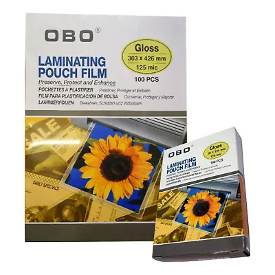 Lamination Pouches / Sleeves Laminating Pockets Sheets All Sizes A3 A4 A5 A6 A7 • £68.99