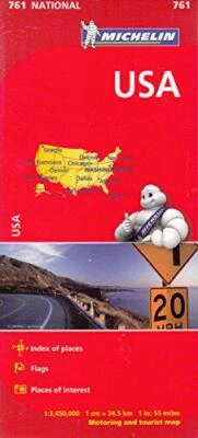 £7.63 • Buy USA NATIONAL Map (Michelin National Maps) By Michelin, NEW Book, FREE & FAST Del