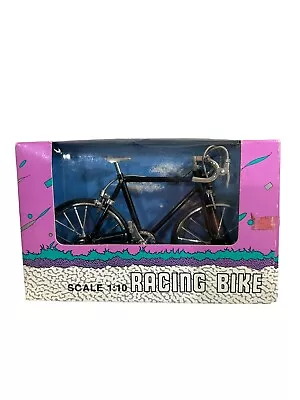 Mytek No. MY-0041 Black Racing Bike Die Cast Metal 1:10 Scale 26/596 • $12