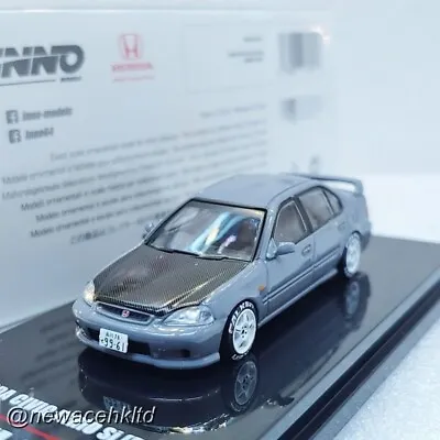 HONDA CIVIC FERIO Si (EK) Cement Grey INNO64 MODEL 1/64 #IN64-EKS-CG • $22