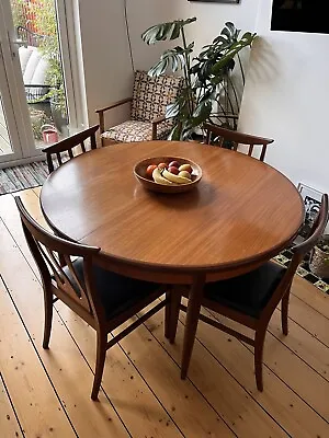 G Plan Brasilia Extending Table & 4 Chairs • £300