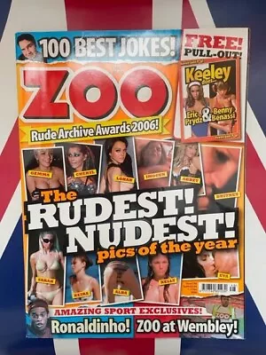 Zoo Magazine 1st - 7th December 2006 Keeley Hazell Kelly Brook Issue 146 • £18.99