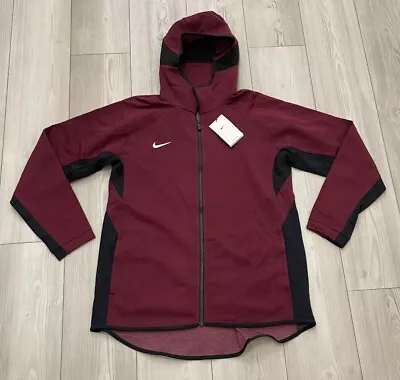 Nike Dri Fit Showtime Hoodie  CQ0306-669 Maroon Mens Size Large • $59