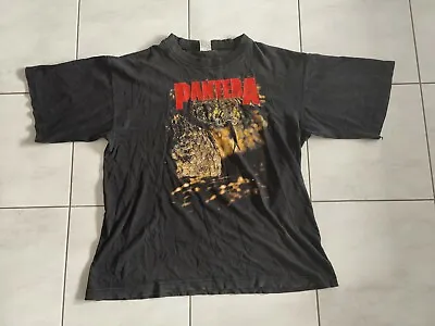 Vintage Pantera Tour Shirt 1996 XL Slayer Sepultura Metallica Metal Rap • $650