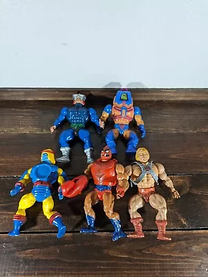 Vintage MOTU Masters Of The Universe Figures (Lot Of 5) He-man  • $13.50