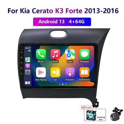 Wireless Carplay 4-64GB Android For Kia Cerato K3 Forte 2013-16 Car Stereo Radio • $273.89