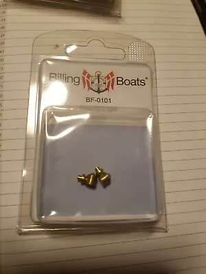 BILLING BOATS - BF-0101 Search Light (2) 7 X 9mm BRAND NEW Brass • $8
