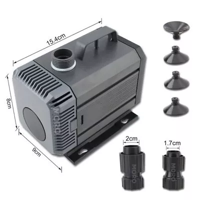 1.8M 24W Submersible Aqua Aquarium Fountain Pond Water Pump For Small Fish Tank • $42.69