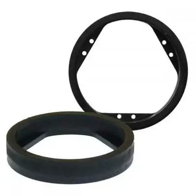 MDF Front Door 165mm 6.5  Speaker Adaptors Rings Spacers Collars For Mitsubishi • £19.46