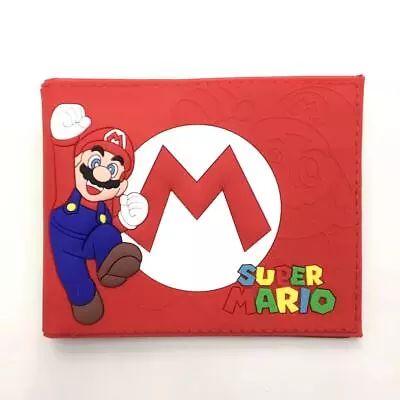 Luigi Mario  Anime Wallet PVC Bifold Wallet Coin Money Cilp • $9.73