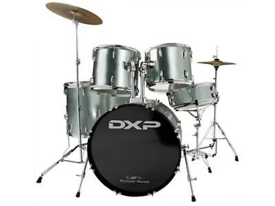 Drum Kit - 5 Piece With Stool And Cymbals | DXP Pioneer Series • $629