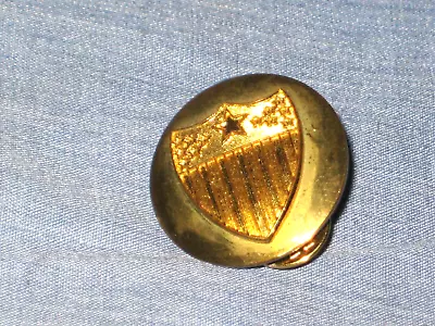 *wwii Military Collar Insignia Button  Pin -  Adjutant General Officer's Shield • $14.89