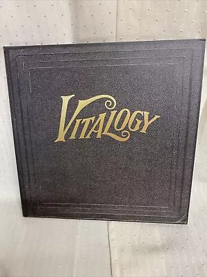 Pearl Jam - Vitalogy LP - E 66900 Stereo 1st Epic 1994 W/Book Vinyl Record • $150.95