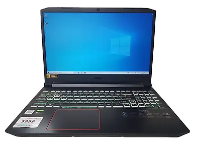 Acer Nitro 5 15.6 Inch GTX 1650ti Intel I5 512gbSSD 8GBram 144hz Gaming Laptop • $899