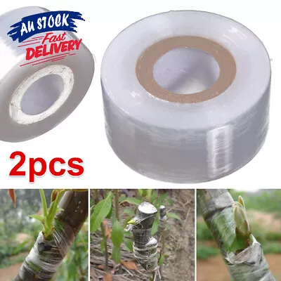 2Roll Budding Tape Nursery Tape 100M Parafilm For Garden Tie Grafting Graft Tape • $12.34