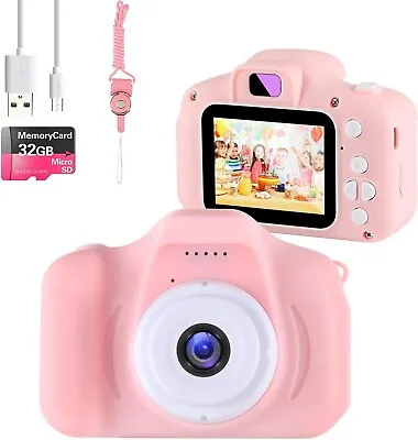 1080P Kids Digital Camera HD Mini Cute Camcorder 32G TF Card Camcorder Video USB • $11.95