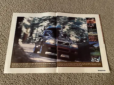 Vintage 1998 VOLVO V70 AWD CROSS COUNTRY SUV Print Ad • $6.99