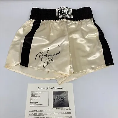 Beautiful Muhammad Ali Signed Everlast Trunks Shorts JSA COA • $3995