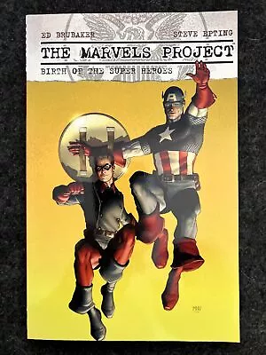 The Marvels Project: Birth Of The Super Heroes (Marvel 2011 Trade Paperback) NEW • £17.28