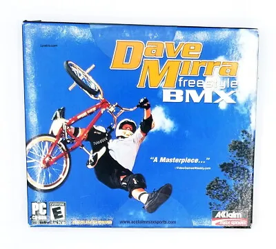 Dave Mirra Freestyle BMX Computer PC CD-ROM Video Game Collectible NEW - SEALED • $11.98