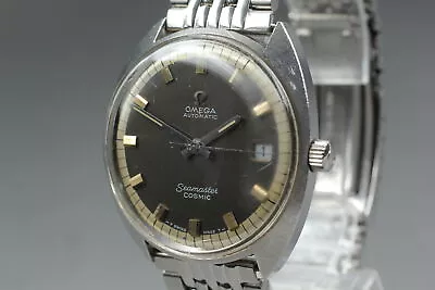 Rare! Vintage Omega Seamaster Cosmic Black Dial Tool 107 Automatic Men's Watch • $739.90