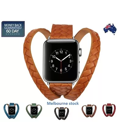 $19.99 • Buy Leather Apple Watch Band Wrist Watch Band Strap Single For IWatch 7/6/5 4 3 2 1 