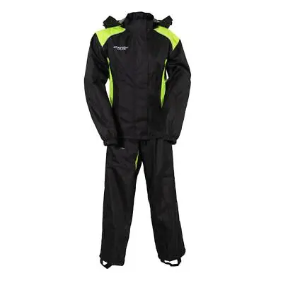 Ladies Rider Rain Suit 100% Waterproof Motorcycle Rain Gear By FirstMFG • $99