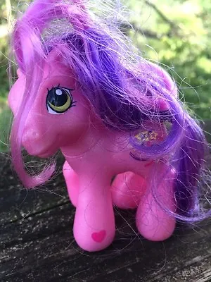 MY LITTLE PONY Star Twinkle Swirl Shine PINK HORSE Purple Pink Brushable Hair @ • $15