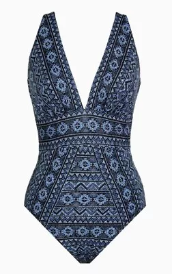 Miraclesuit Paillette Odyssey One Piece Swimsuit Size 16 NWT!! • $79.87