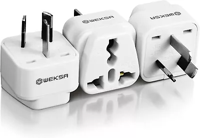 Premium Travel Adapter With Universal Input US UK To Australia 3 Pin Power • $33