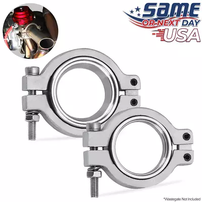 $31.96 • Buy V-Band Clamp Set For TiAL MVS 38mm Wastegate With Screws Nuts And Seals - USA
