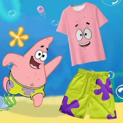 Patrick Star Shorts Summer Quick Dry Men's Pants Summer Casual Beach Pants • $9.99