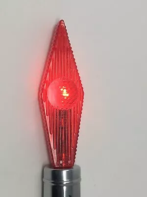 NOS Flame Tip Flashing Antenna Emergency Light Vintage Radio Lamp Accessory • $119.95