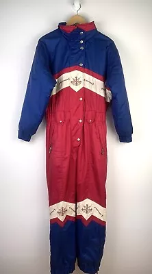 Vintage T.O.P.S. TOPS Southwest Size 10 Womens Skiwear Snow Ski Suit Jumpsuit • $39