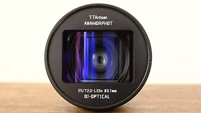 TT Artisan 25mm T2 Anamorphic Cine/Still Lens - Excellent - Sony E Mount • £70