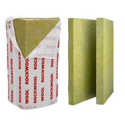 75mm Rockwool RWA45 Acoustic Slab (4.32m2 Per Pack) - 10 Pack Minimum Order • £36