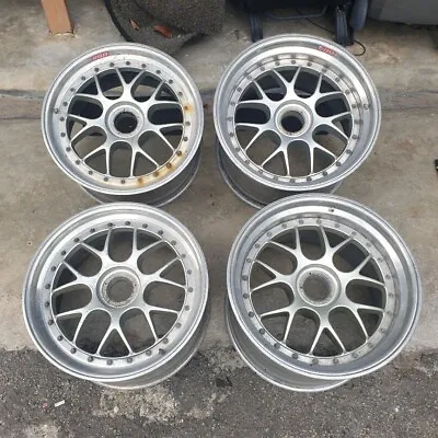 JDM BBS Center Lock Cup Car Mk1 18  Wheels Rims Fit Porsche 997 Race  • $3899