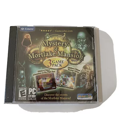 Mystery Of Mortlake Mansion: 3 Game Pack PC CD Room Software Playrix 2011 • $7