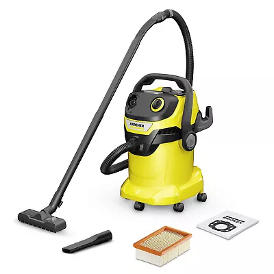 Karcher Wd5 Wet And Dry Vacuum Cleaner Xtra 1 Year Warranty From Karcher Centre • £159