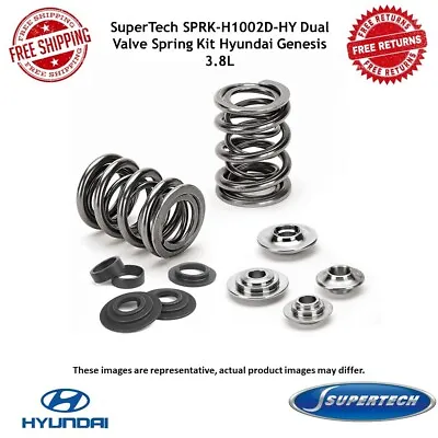 SuperTech SPRK-H1002D-HY Dual Valve Spring Kit For Hyundai Genesis 3.8L • $820.93