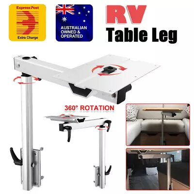 Adjustable RV Table Desk Leg 360° Swivel Foldable For Boat Marine Motorhome • $89.99