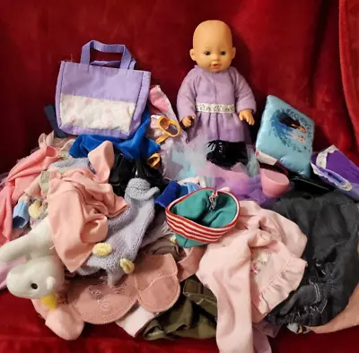 Dolls Clothes Bundle Baby Born/Baby Annabel Type Dolls • £14.99
