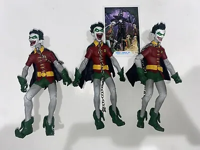 Mcfarlane DC Multiverse Robin Crow Complete Set Infected Lot Of 3 • $75