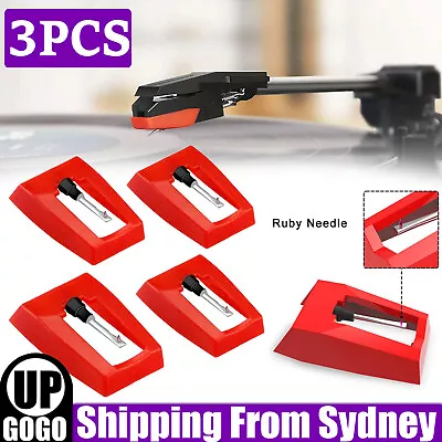 $8.65 • Buy 3Pc Replacement Stylus Record Player Needle Parts For Turntable Phonograph Audio