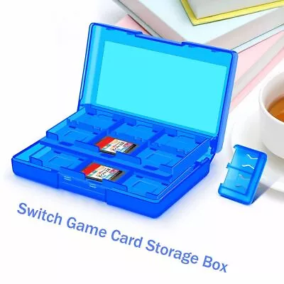 For Nintendo Switch Organizer Case 24 In 1 Cartridge Storage Game Card Holder • $12.13