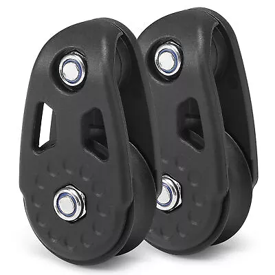 2 PCS Kayak Slide Rail Anchor Trolley Kit Pulley Blocks For Canoe Boat V1U0 • $18