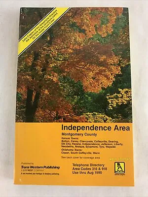 Independence Area Montgomery County Telephone Directory Area Codes 316 & 918 • $49.99