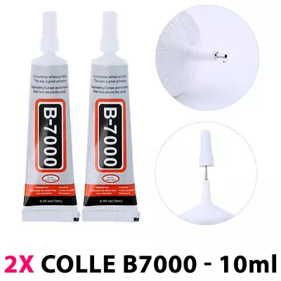 2x GLUE B-7000 10ML ADHESIVE SCREEN GLASS SMARTPHONE IPHONE SAMSUNG XIAOMI IPAD • $14.54