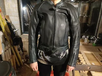 Men Honda Leather Jacket Size S Uk • £50